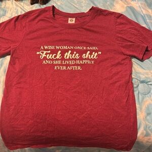 Used t- shirt barely worn.